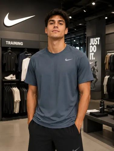 Camisa Nike cinza original GG