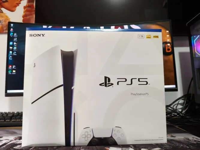 PS5 NOVO LACRADO SLIM MÍDIA FÍSICA VENDO/TROCO