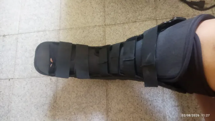 Bota imobilizadora robofoot