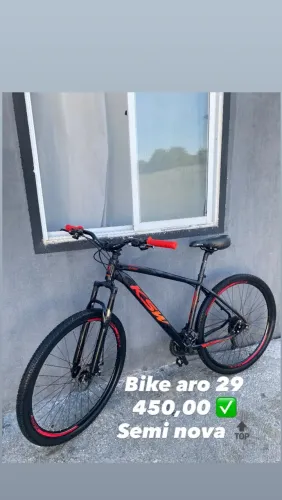 Bicicleta aro 29 semi nova