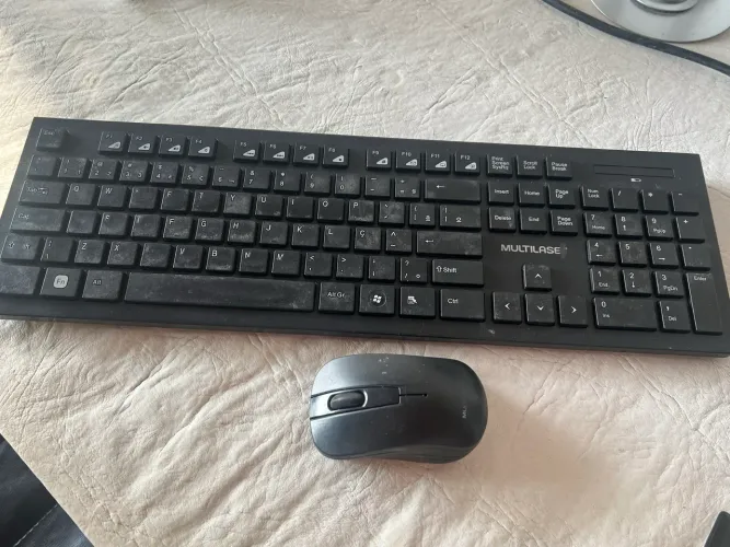 Teclado e mouse Multilaser