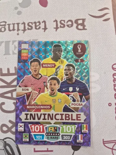 Figurinha invicible 2022