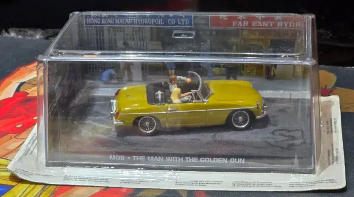 Miniatura Carro 007 MGB The Man With The Golden Gun Lacrado