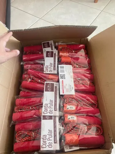 Corda de Pular para Crianças/Adolescentes com Contador - Caixa Fechada 50 Pcs