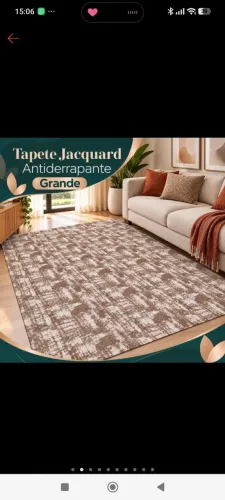 Tapete novo 4m x 3m