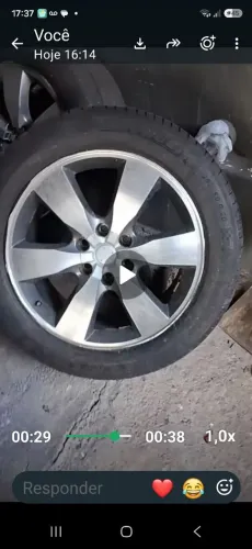 Vendo 4 rodasse hillux com pneus muito bons