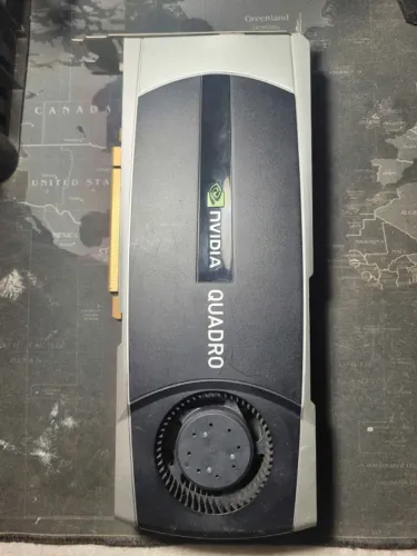 Placa de Vídeo NVIDIA Quadro 6000 6GB GDDR5 Fermi - Workstation Profissional