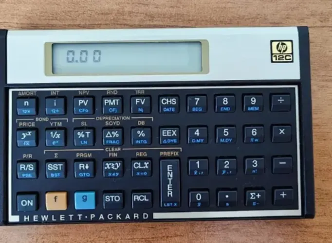 Calculadora Científica HP 12C- Seminova *Pouquíssimo Uso*