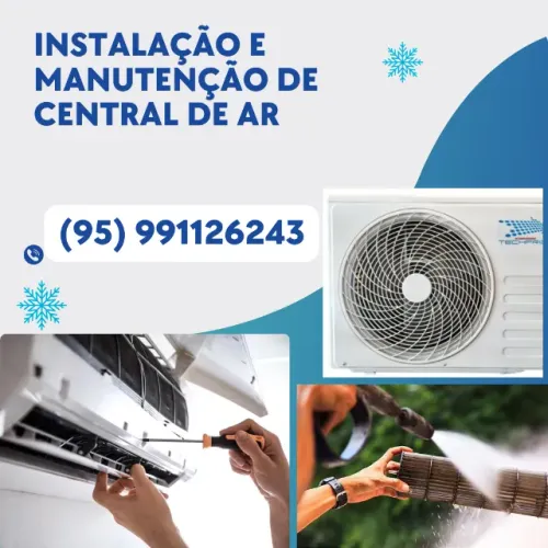 Instalação ou limpeza de central de ar