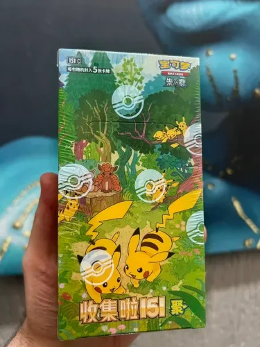 Booster Box Pokémon TCG 151 Chinês Simplificado - Lacrado Original