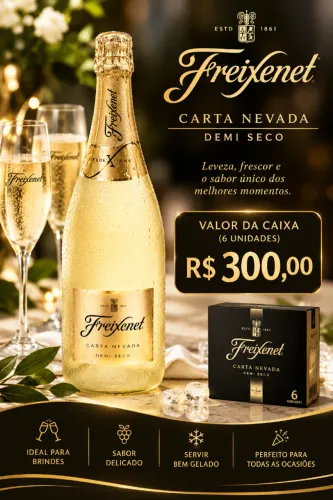 Espumante Freixenet Carta nevada demi seco