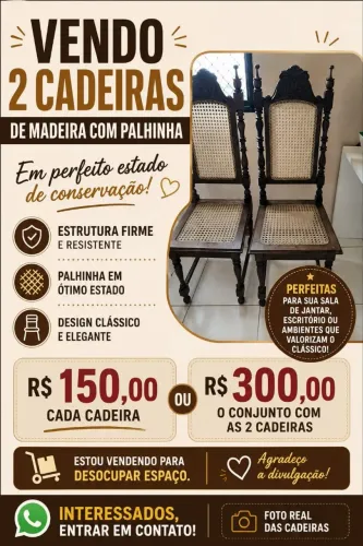 Jogo de cadeiras