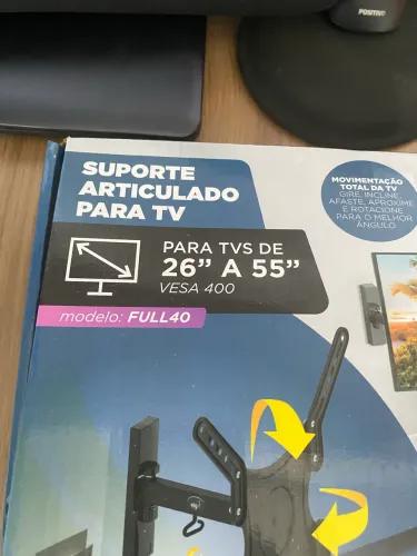 Suporte articulado para TV - novo