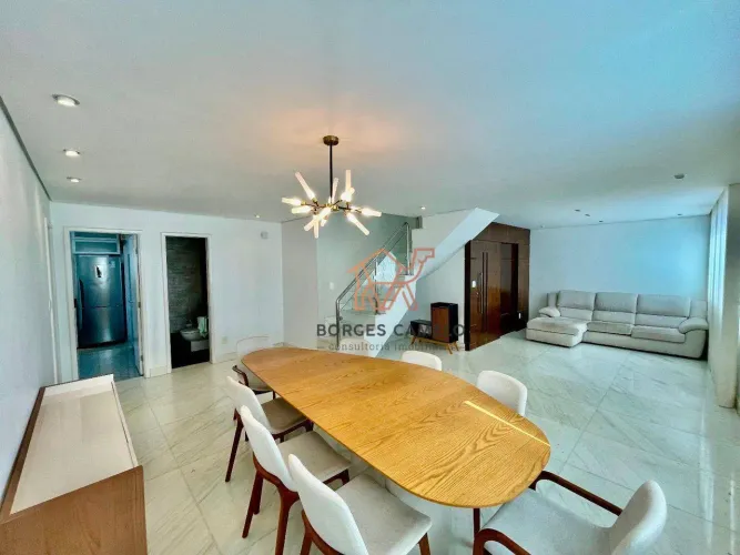 Cobertura Triplex com 5 Quartos para alugar, 430 m² por R$ 12.800/mês - Carmo - Belo Horiz
