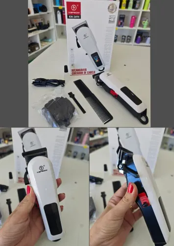 Máquina de Cortar Cabelo , com Acessórios da Kapbom.