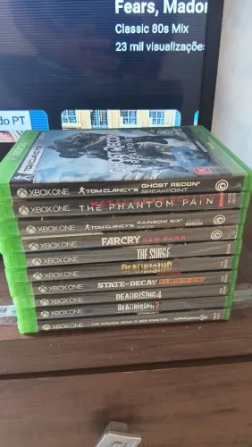 Vende jogos xbox one s