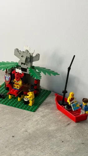 Lote Clássico Lego Piratas / Islanders (Anos 90) INCOMPLETO 