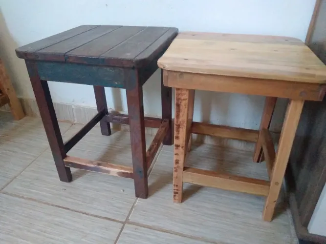 Vendas de artefatos em madeira