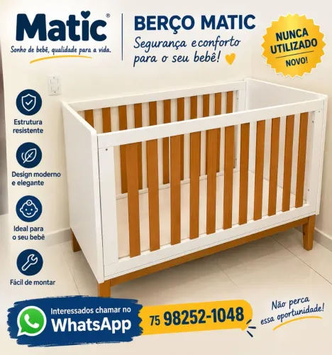 Oportunidade Berço novíssimo.