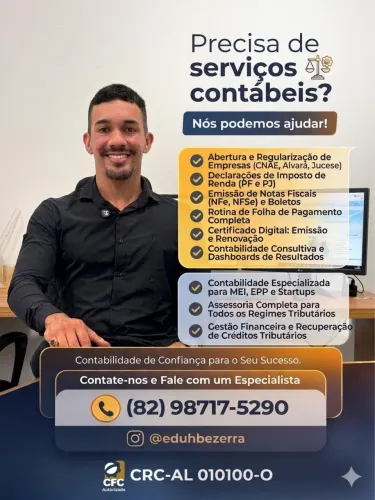 CONTADOR - ESCRITÓRIO DE CONTABILIDADE - IMPOSTO DE RENDA - MEI - SIMPLES NACIONAL