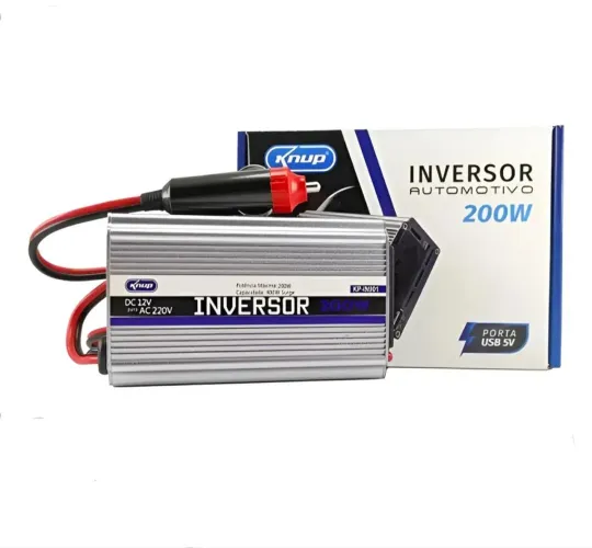 Inversor 200w knup 12v / 110v