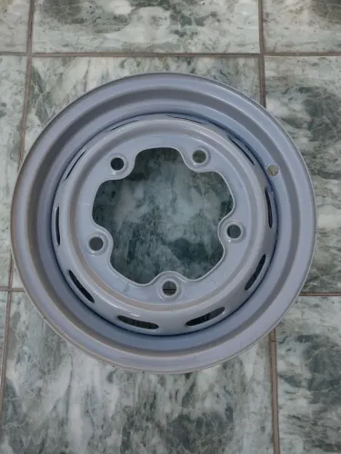 RODA DE FERRO ARO 15 ORIGINAL VW PARA FUSCA OU KOMBI CORUJINHA 