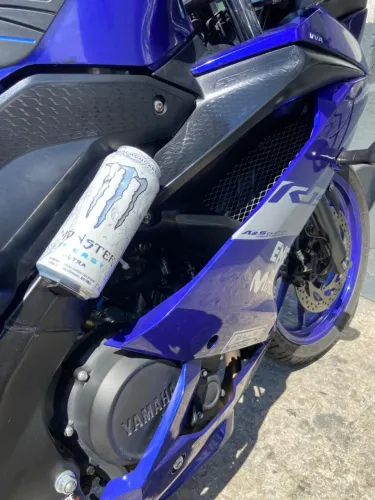 Porta Lata Monster 473ml Para Moto