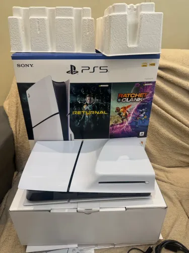 PlayStation 5 Slim 1TB Mídia física com nota fiscal 