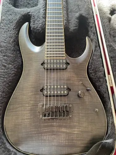 Guitarra Ibanez RGA ix7fm iron label - 7 cordas