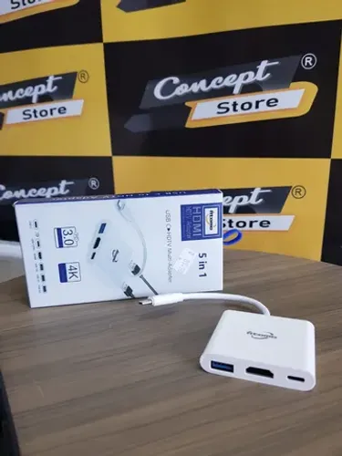 Adaptador Tipo-c x USB 3.0 x HDMI (NOVO)