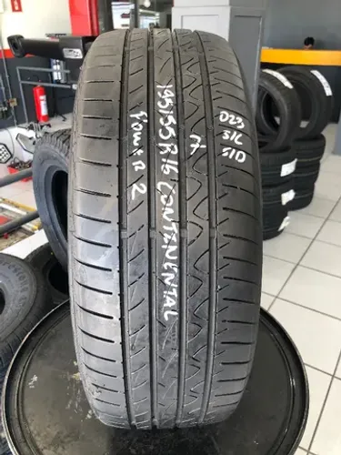 Pneu 195/55r16 Continental Contipowercontact 2 87h (usado)*7