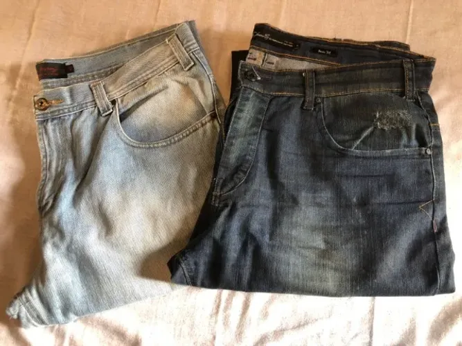 Calça Jeans Tamanho 48 - Leia o anúncio