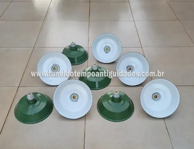 Luminárias em Ágata Antigas