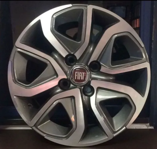 Rodas Fiat Argo aro14 novas em até 10x de R$246,00 no cartão de crédito
