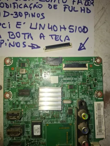 Placa Mãe para TV UN40H5100