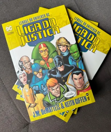 Lendas do Universo DC - Liga da Justiça 01 a 03