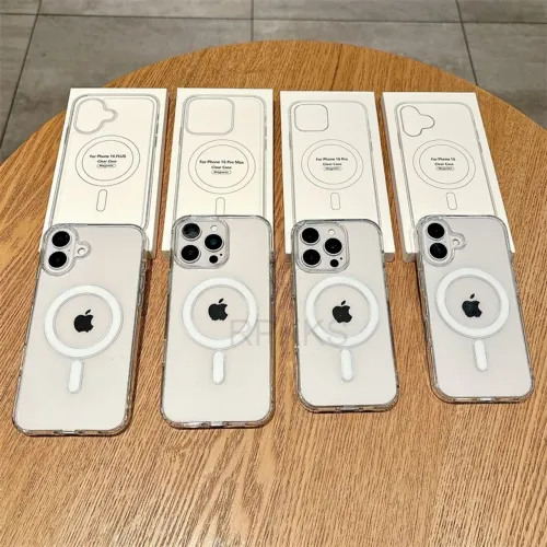 Capa transparente Magsafe Iphone 16 16pro 16plus e 16 pro max