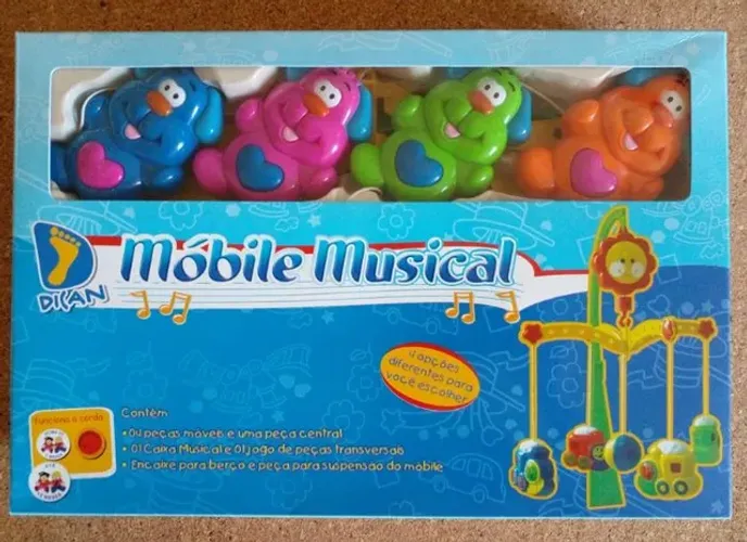 Móbile Musical Dican Ursos