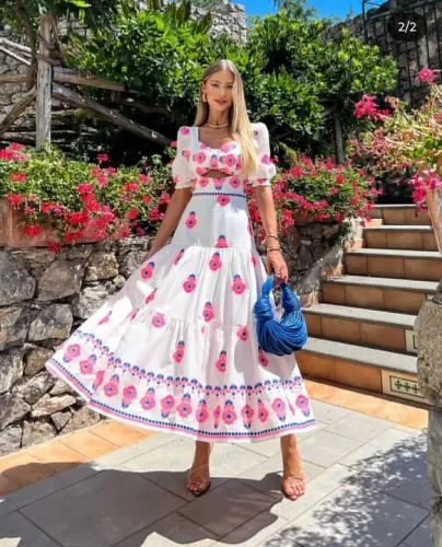 Vestido limonada pink