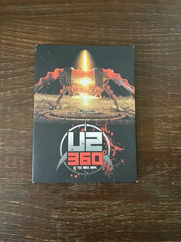 DVD u2 duplo com encarte
