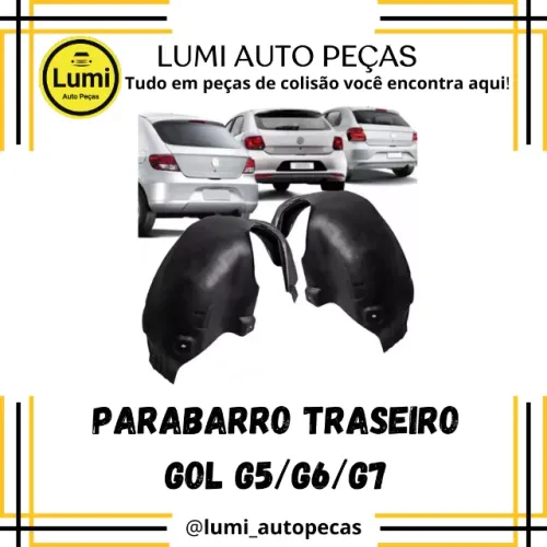 Parabarro Traseiro Gol G5/G6/G7/G8 - NOVO