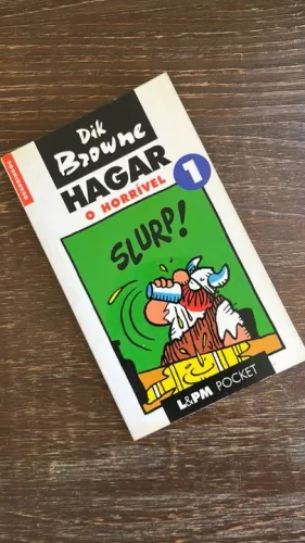 livro o melhor de hagar. o horrível - volume 1. coleção l&pm pocket (em portuguese do bras