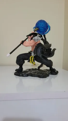 Barba branca 30cm figure action impressão  3d