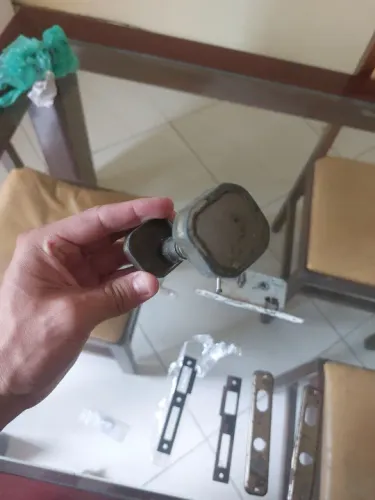 Maçaneta quadrada para porta