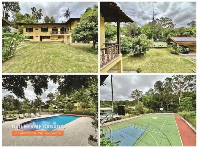 Cond Pq Do Refugio - 2.900 M2 Terreno, 5 Suites, Piscina, Quadra, Pomar!