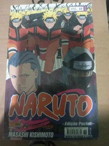 Mangá Naruto Vol. 36 - Edição Pocket Panini comics lacrado