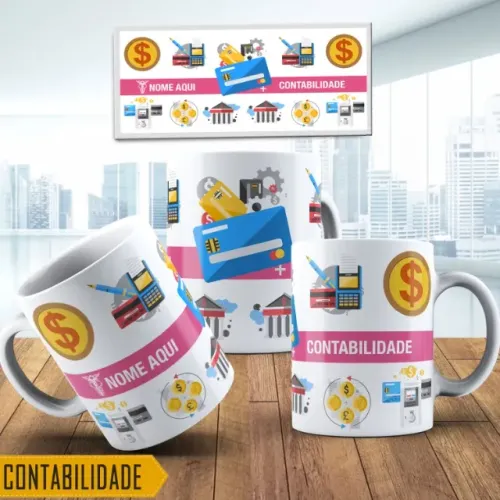 Caneca Dia do Contador