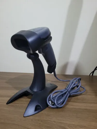 Leitor De Codigos Com Suporte Elgin Bematech Br520 1d 2d Usb Cor Preto