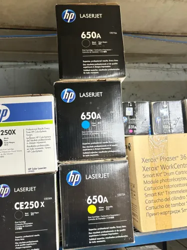 Toner HP LaserJet 650A CE270A 71A 72A Original LOTE