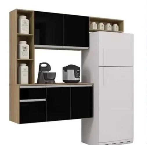 Armário de Cozinha Completo com Design Moderno